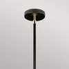 Image de Elstead Suspension Balance, noir/nickel poli, abat-jour blanc