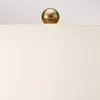 Image de Elstead Lampe à poser Amarilli, bronze, abat-jour textile blanc