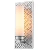 Image de Elstead Ziggy Applique de Salle de Bain, Laquée Argent IP44