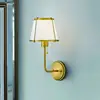 Image de HINKLEY Applique murale Clarke 1, laiton/beige, lin, acier