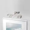 Image de Elstead Applique murale Winchfield, largeur 45 cm, blanc marbré/nickelé