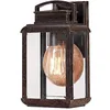 Image de Applique Byron H 30,5cm 1x100W - Bronze foncé - Boutica-Design - qzbyrons