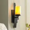 Image de QUOIZEL Applique Kyle à abat-jour en onyx