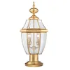 Image de Elstead Borne-Potelet Newbury 2x60W - Laiton poli - Boutica-Design - qznewbury3l