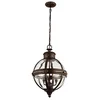 Image de Feiss Elstead Lustre Adams 3x60W - Bronze foncé - Boutica-Design - feadams3pbrz