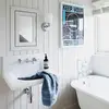 Image de FEISS Belle applique pour salle de bain Huguenot Lake