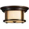 Image de Elstead Plafonnier Merrill 2x60W - Bronze foncé - Boutica-Design - femerrillf