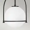 Image de Quintiesse Suspension Somerset, à une lampe, noire