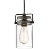 Image de KICHLER Suspension en verre Brinley à 1 lampe
