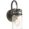 Image de KICHLER Abat-jour transparent - applique Brinley