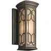 Image de KICHLER Applique d'extérieur Franceasi couleur bronze