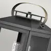 Image de Quintiesse Applique Atwater, lanterne, noire, 44,5 cm