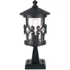 Image de Elstead Lampe pour socle Hereford, noir, aluminium, verre, hauteur 34 cm
