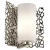 Image de Applique Silver 1x100W - Argent - Boutica-Design - klsilcoral1