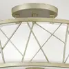Image de HINKLEY Plafonnier Nest avec structure en feuille d’argent
