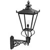 Image de Elstead Applique d’extérieur Wilmslow noire à 1 lampe