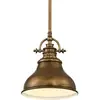 Image de QUOIZEL Suspension Emery 1 lampe laiton Ø 20,3 cm