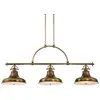 Image de QUOIZEL Suspension Emery à 3 lampes laiton