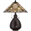 Image de QUOIZEL Belle lampe à poser Tiffany India
