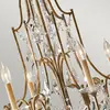 Image de FEISS Lustre Valentina, à 6 lampes, bronze/cristal