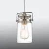 Image de KICHLER Suspension Brinley, design actuel et style rétro