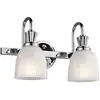 Image de KICHLER Applique LED Cora chromé brillant, salle de bain