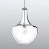 Image de KICHLER Suspension en verre Everly douille chromé moyenne