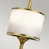 Image de KICHLER Applique LED Mona IP44 H 55,9 cm laiton naturel