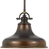 Image de QUOIZEL Suspension Emery 1 lampe bronze Ø 34,3 cm