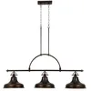 Image de Quoizel QZ/EMERY3P PN Suspension Pour Îlot 3 Ampoules Bronze 33 x 135,9 x 55,9 cm