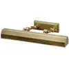 Image de Elstead Applique tableau Chawton, laiton ancien, 40,2 cm