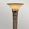 Image de FEISS Lampadaire à éclairage indirect Opera, H 189 cm, doré bruni