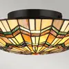 Image de QUOIZEL Plafonnier Alcott au design Tiffany