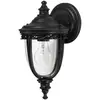 Image de FEISS Applique murale English Bridle, IP44, Ø 16,5 cm, noir