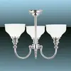 Image de Elstead Plafonnier pour salle de bain à 3 lampes Cheadle