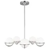 Image de Elstead Apollo Suspension Globe à 5 Lumières, Nickel Poli, G9