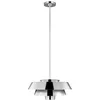 Image de Elstead Suspension à 1 lumière Brisbin, nickel poli, E27