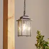 Image de Elstead Suspension Wexford WX9, IP23, noir-argent, métal, verre