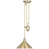 Image de Elstead Suspension Provence réglable, laiton