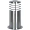 Image de Elstead Luminaire pour socle Sandbanks, acier inoxydable, hauteur 24 cm, E27, IP44