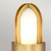 Image de Elstead Borne lumineuse Paignton acier inox, laiton