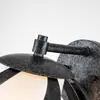 Image de Quintiesse Applique murale Blacksmith, noir/blanc, à 1 lampe, IP44
