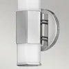 Image de Quintiesse Applique salle bain LED Facet Single 3 000K chromé