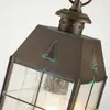 Image de Quintiesse Suspension d’extérieur Nantucket, noire, à 1 lampe