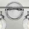 Image de Quintiesse Applique salle de bain Poppy, 2 lampes, chromée