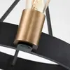 Image de Quintiesse Lustre Silas, noir, à trois lampes, Ø 42,2 cm