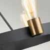 Image de Quintiesse Lustre Silas, noir, à six lampes, Ø 72,3 cm