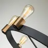 Image de Quintiesse Lustre Silas, noir, à huit lampes, Ø 82,9 cm