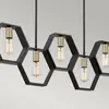 Image de QUOIZEL Suspension Bismarck, linéaire, à 5 lampes