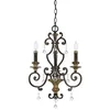 Image de Quoizel QZ/MARQUETTE3 Lustre avec 3 Ampoules Bronze Doré 45,7 x 45,7 x 61 cm